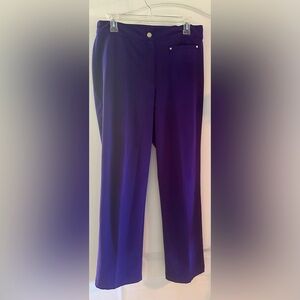 Zenergy pants activewear. Size 1 purple